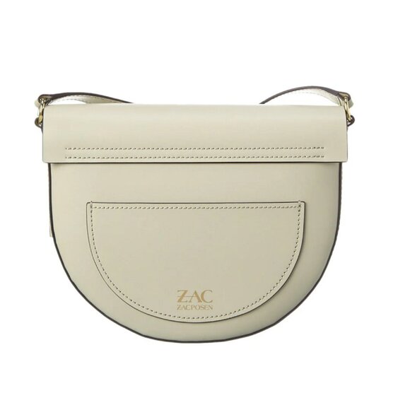 ZAC POSEN Belay Leather Saddle Crossbody Bag - Picture 3 of 16